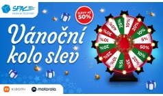 Christmas wheel of discounts in SPACE