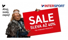 Velký výprodej v INTERSPORTU