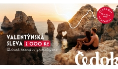 Valentýnská sleva v Čedoku