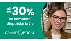 Až -30 % na kompletní dioptrické brýle