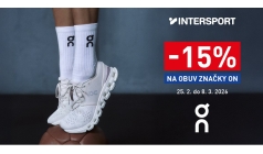 Sleva -15 % na obuv značky ON