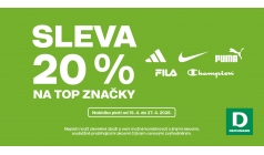 Sleva na TOP značky
