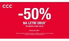 Letní obuv za polovinu